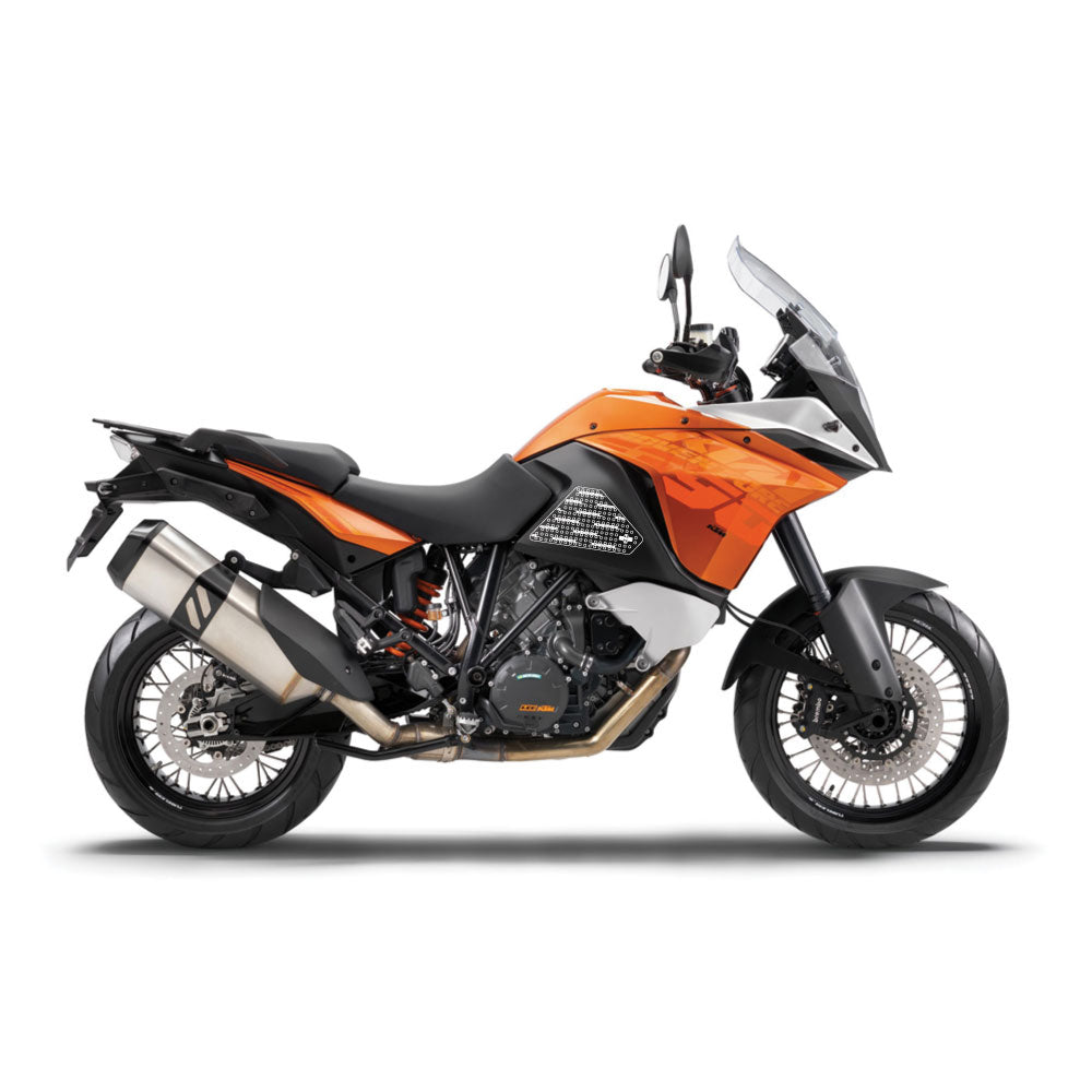 Stomgrip Traktionspad Streetbikes Klar Kawasaki KLR 650/ Adventure / Traveler Bj. 22