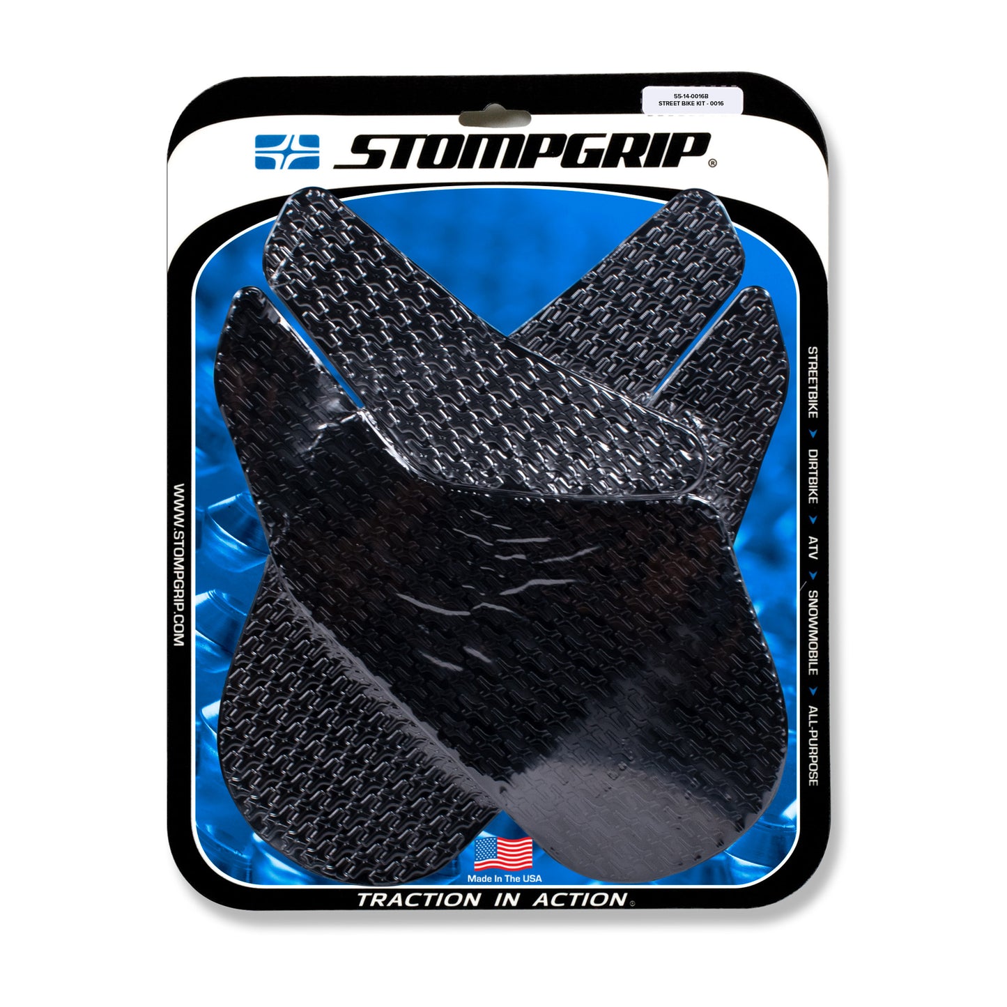 Stomgrip Traktionspad Streetbikes Schwarz Honda CBR1000 RR Bj. 04-07
