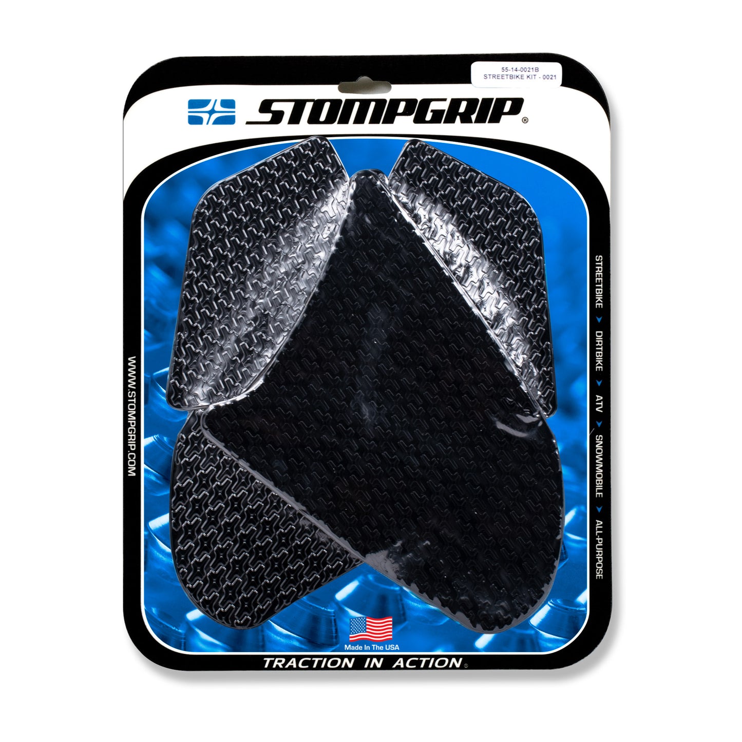 Stomgrip Traktionspad Streetbikes Schwarz Honda CBR1000 RR Bj. 08-11