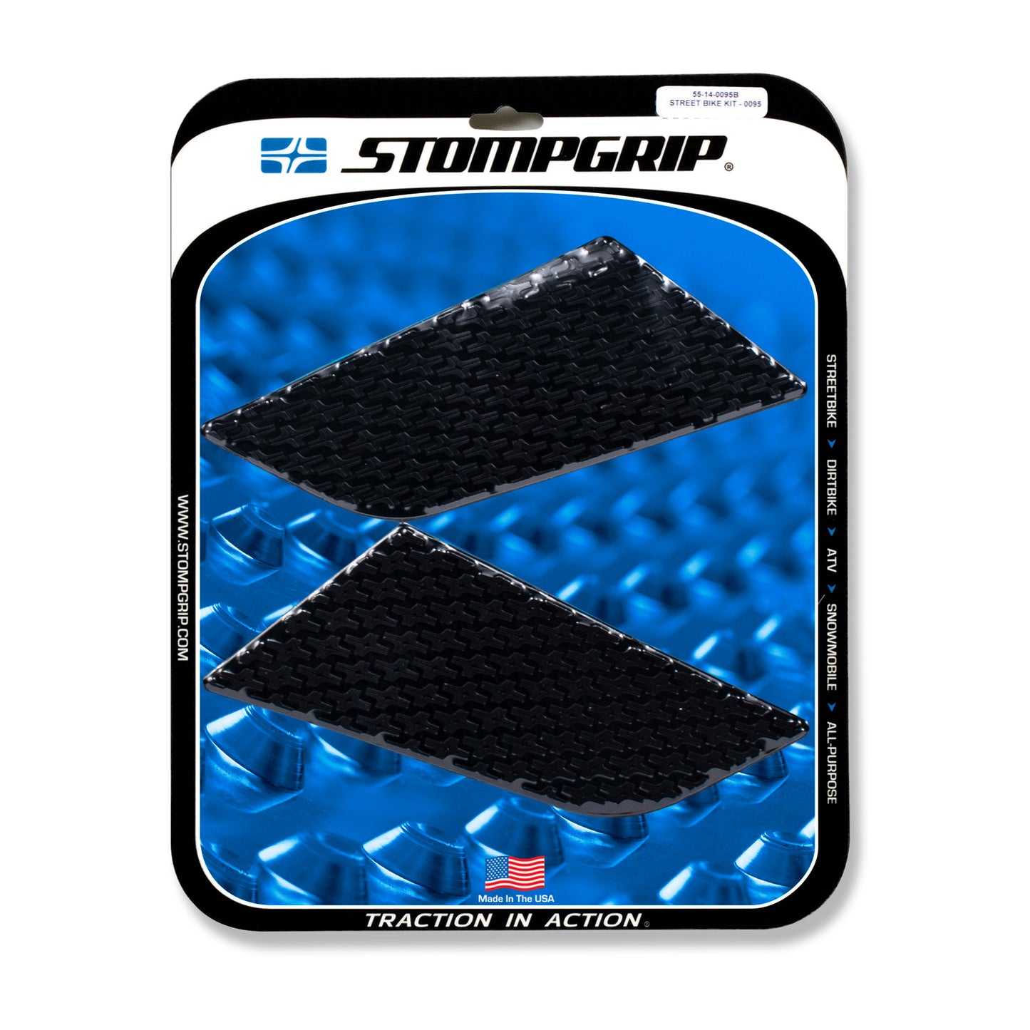 Stomgrip Traktionspad Streetbikes Schwarz Suzuki SFV650 Gladius Bj. 09-15