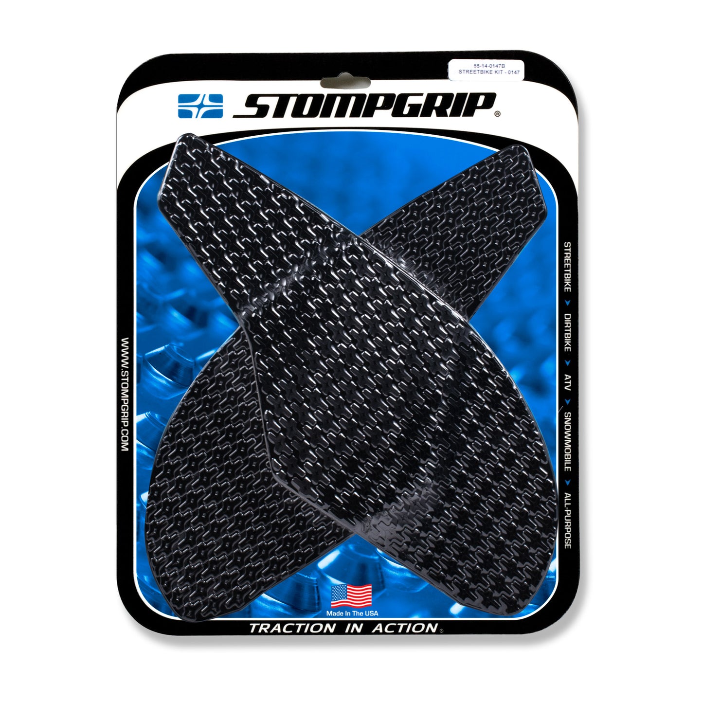 Stomgrip Traktionspad Streetbikes Schwarz MV Agusta Brutale 800 / RR Bj. 17-19