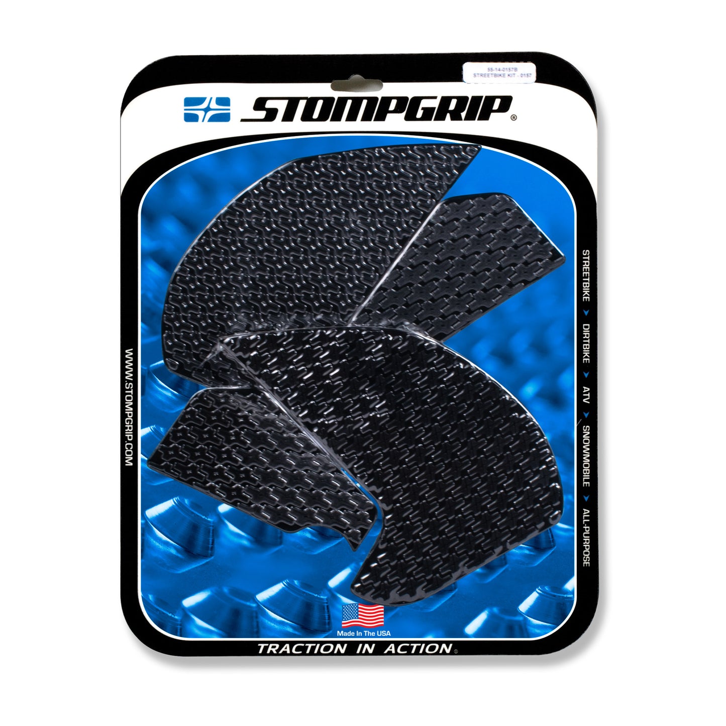 Stomgrip Traktionspad Streetbikes Schwarz Yamaha MT-07 Bj. 18-20
