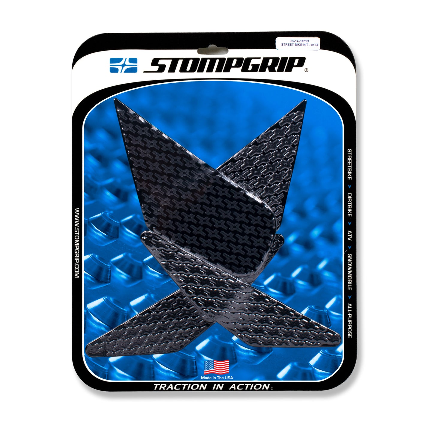 Stomgrip Traktionspad Streetbikes Schwarz Triumph Speed Triple Bj. 16-20