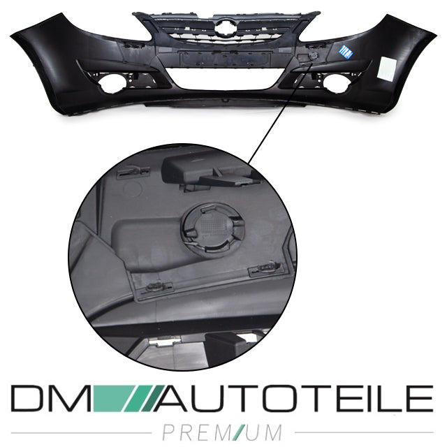 Opel Corsa D Stoßstange vorne Bj 06-11 Zertifiziert grundiert für Nebellampen