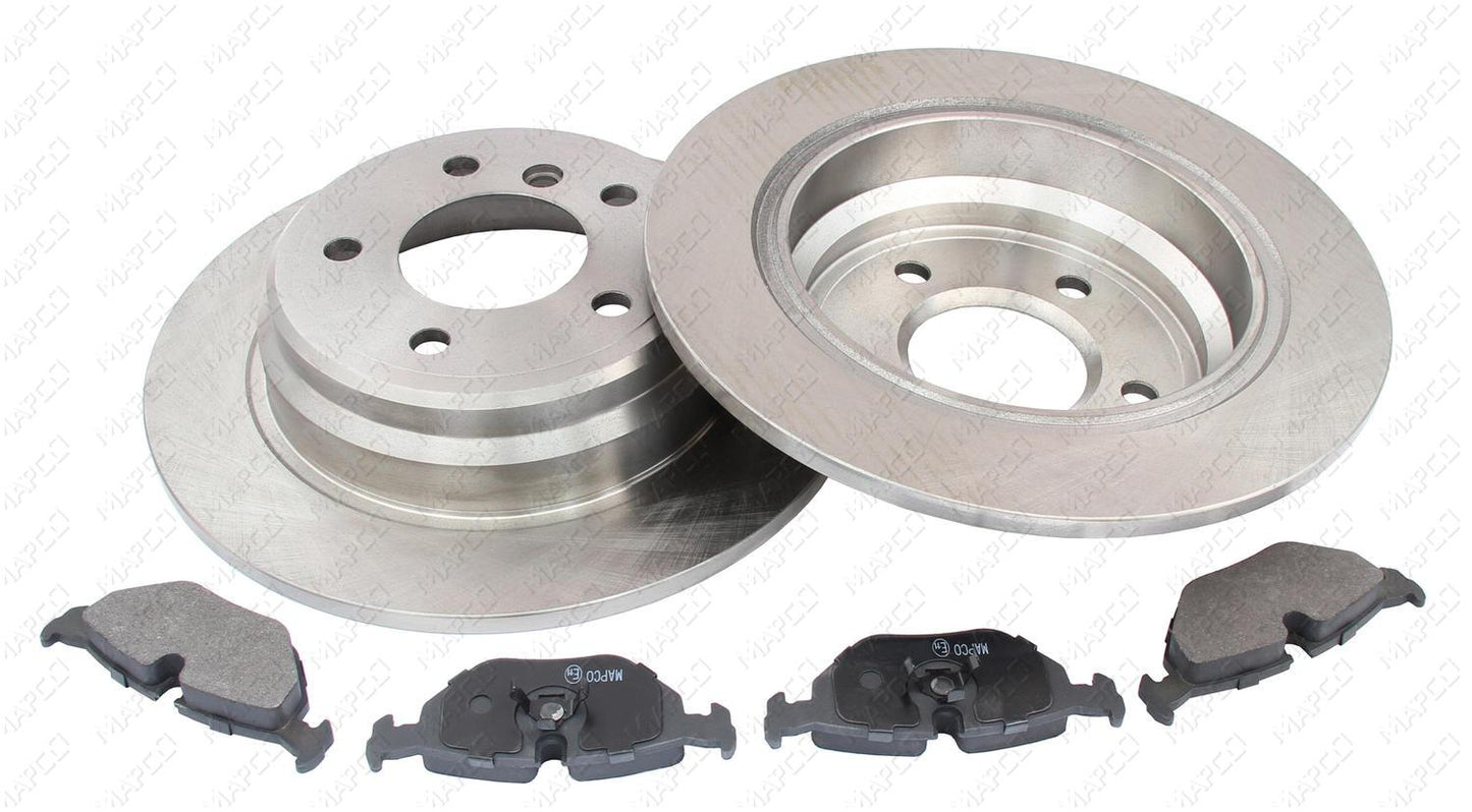 MAPCO Bremsensatz, Scheibenbremse Hinterachse Satz 47870