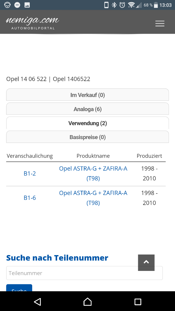 Opel Astra G Führung Stoßstange vorne neu original GM