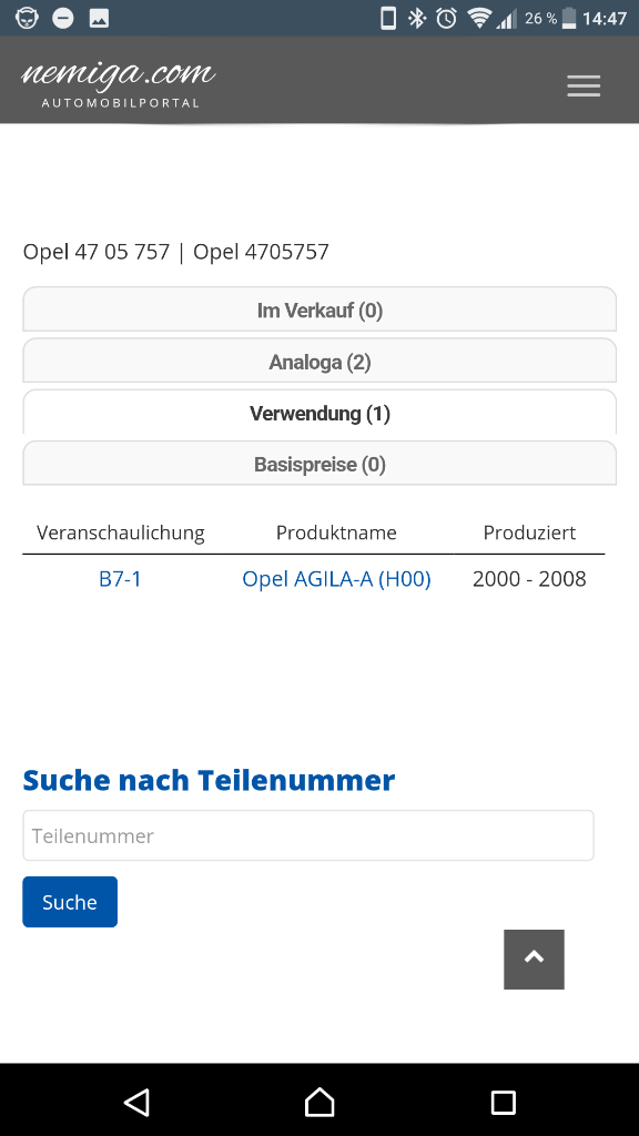 Opel agila a aussenspiegel rechts elektrisch