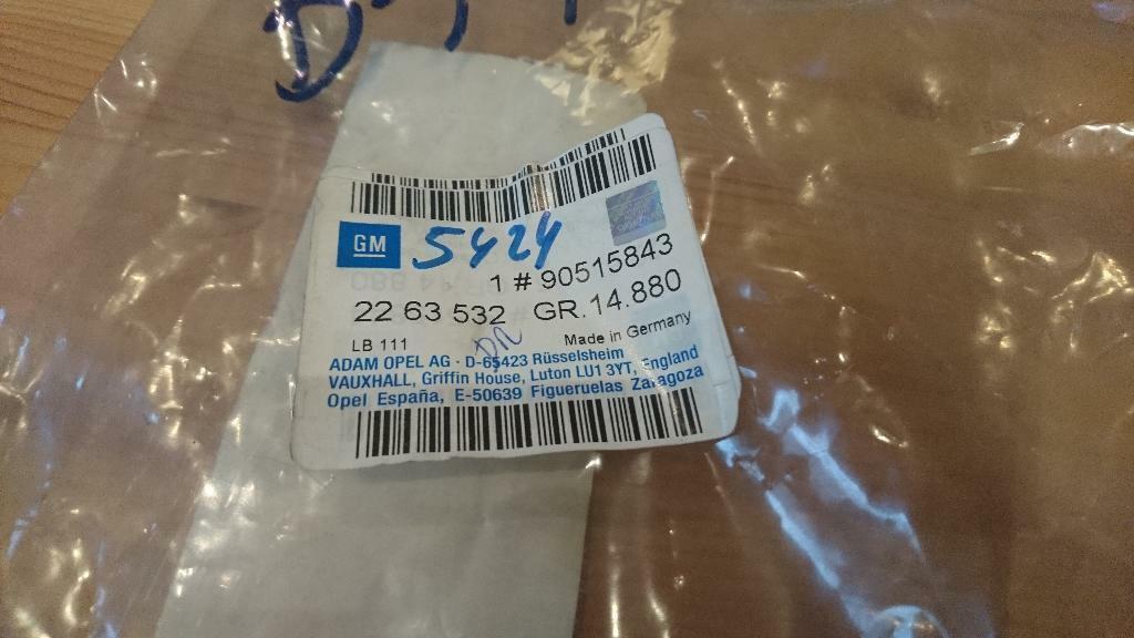 Opel Vectra B Scharnierabdeckung vorne rechts neu original GM