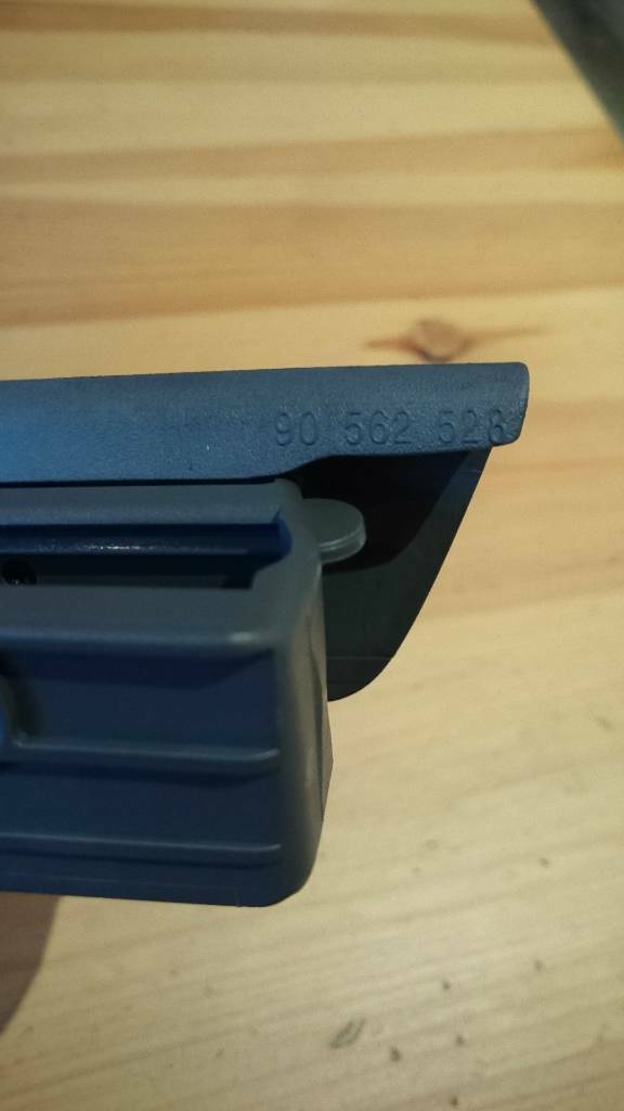 Astra G Zafira A Laderaum Abdeckung Gleitstück rechts Original GM