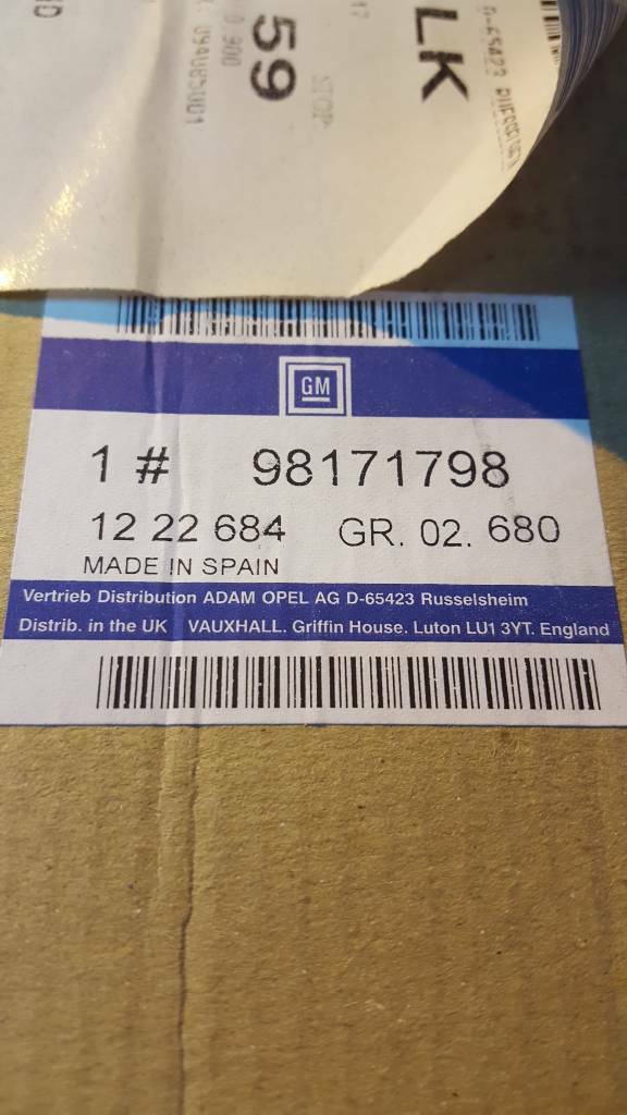 Vectra C Rückleuchte rechts neu original GM