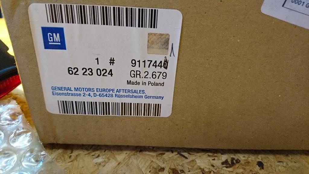 Astra G Rückleuchte rechts NEU original Opel