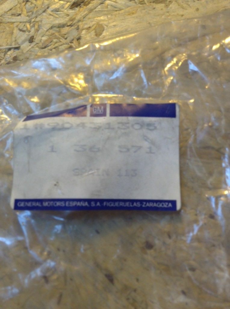 Opel Corsa B Blende Griff rechts grau neu original GM