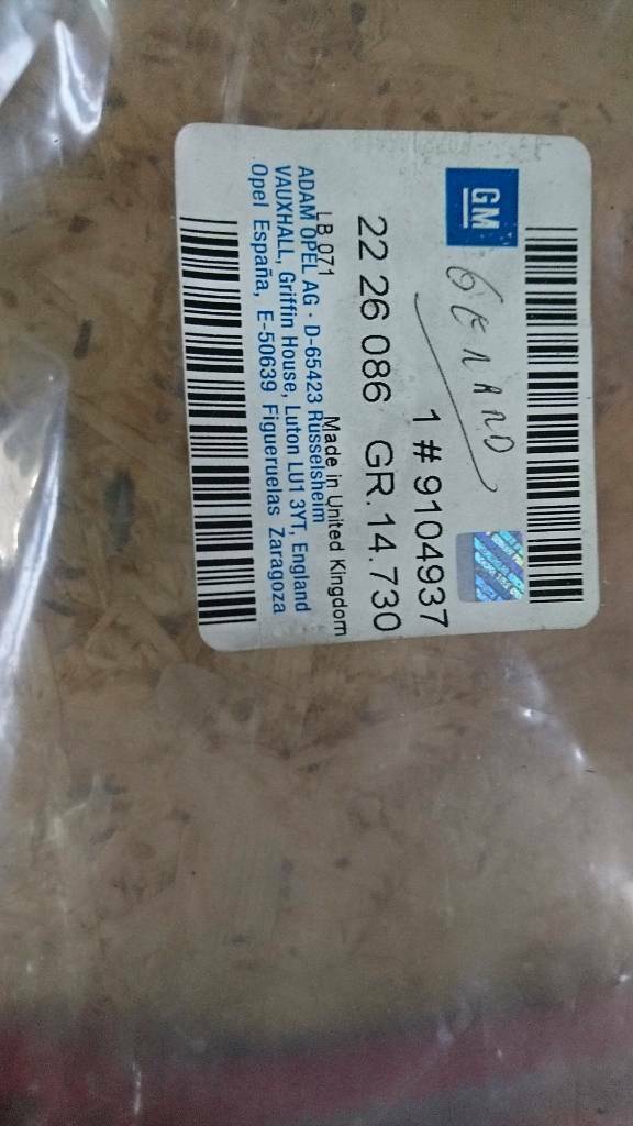 Astra G Verkleidung B-Säule links NEU original Opel