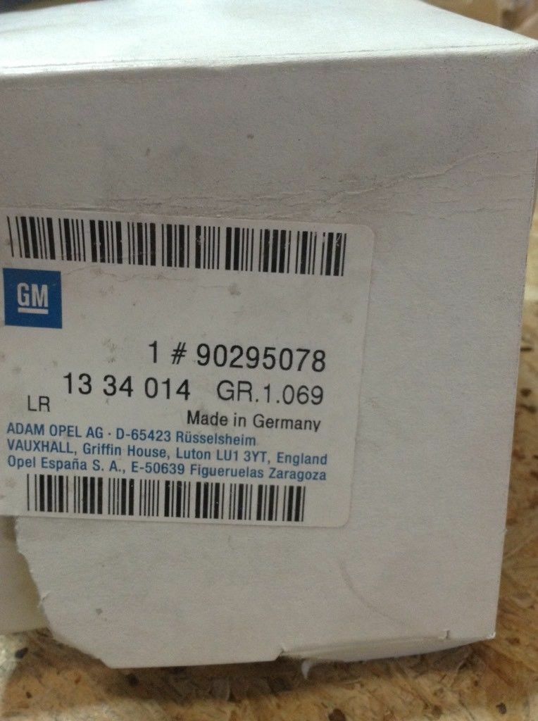 Opel Ascona C Kadett E Vectra A Wasserpumpe neu Original GM