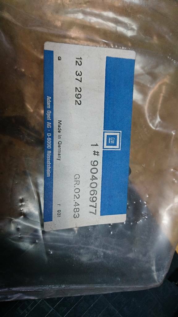 Opel Omega A Sicherungskasten Abdeckung blau neu original GM