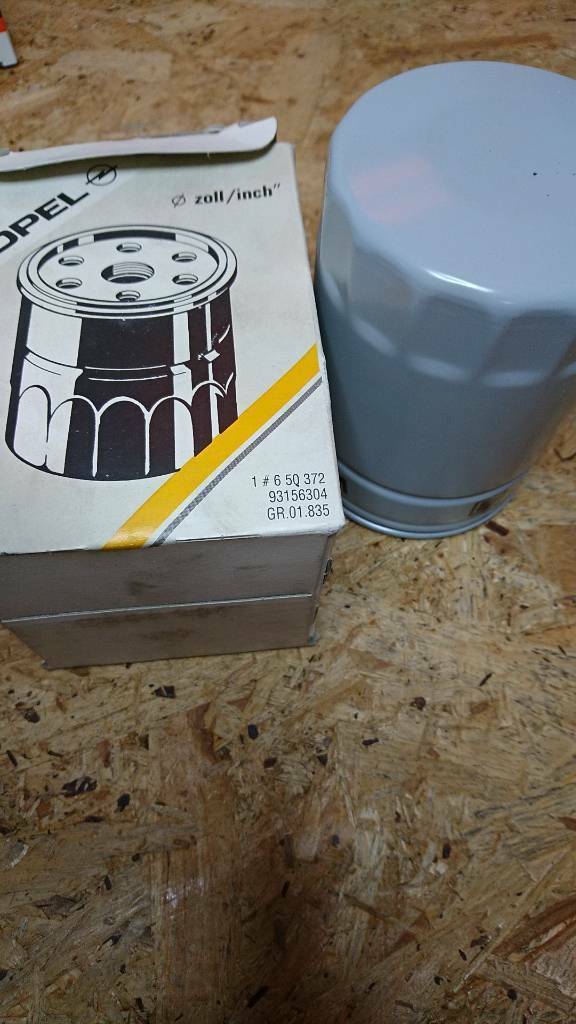 Opel ölfilter neu original gm 650372