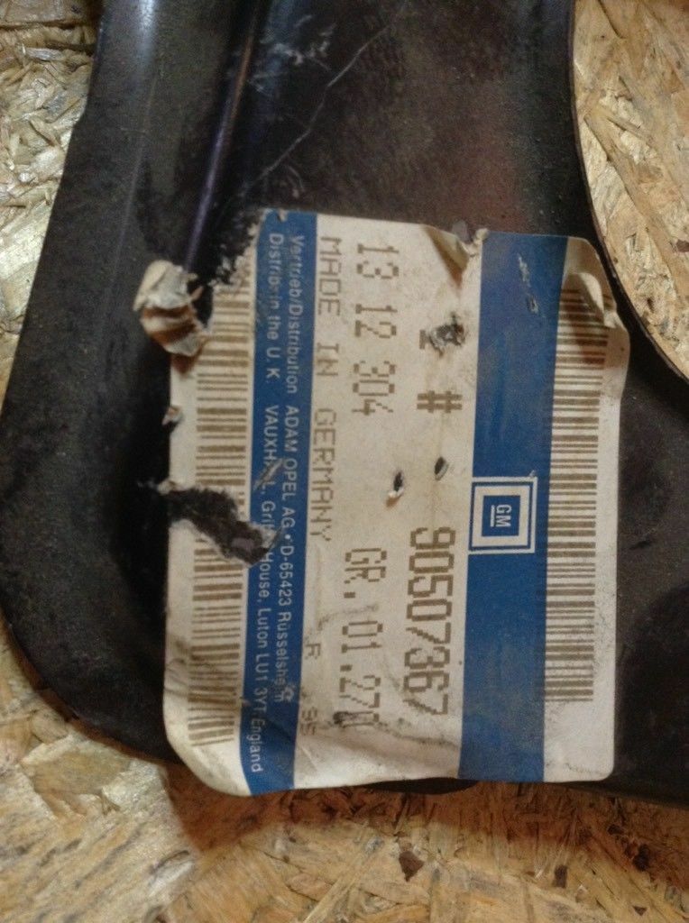 Opel Vectra B Reparaturblech Scheinwerfer rechts neu Original GM