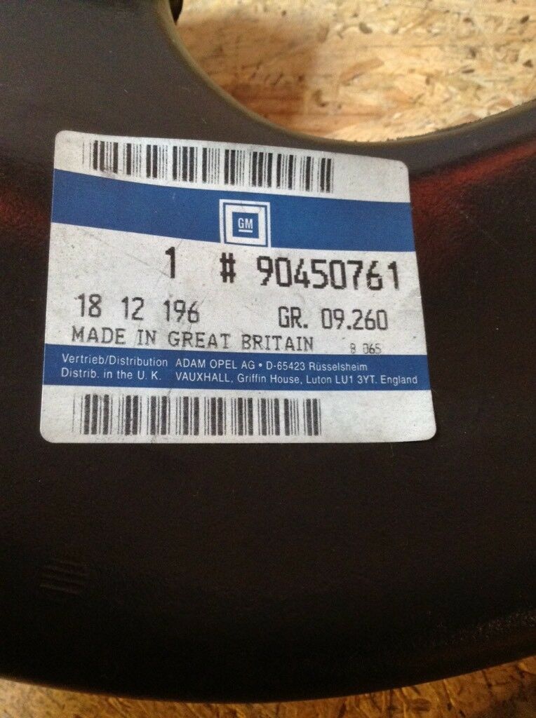 Opel Astra F Heizungsschacht links neu original GM