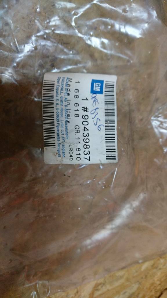 Opel Omega B Rücksitzbank Verkleidung hinten rechts neu original GM