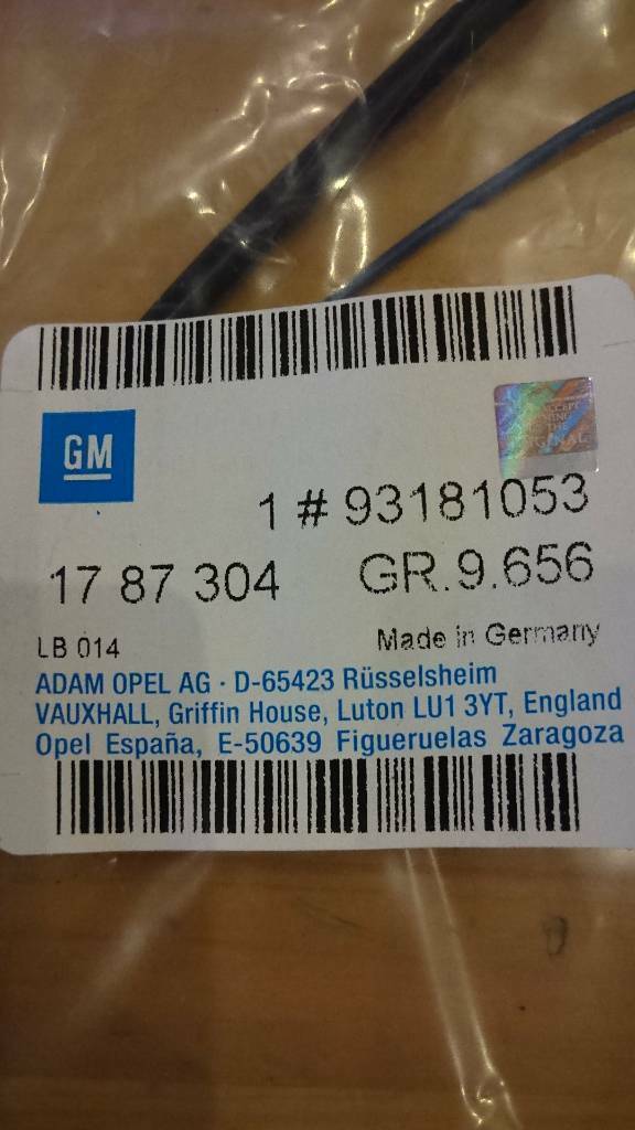 Astra H Kabelbaum Radioantennenkabel neu original GM