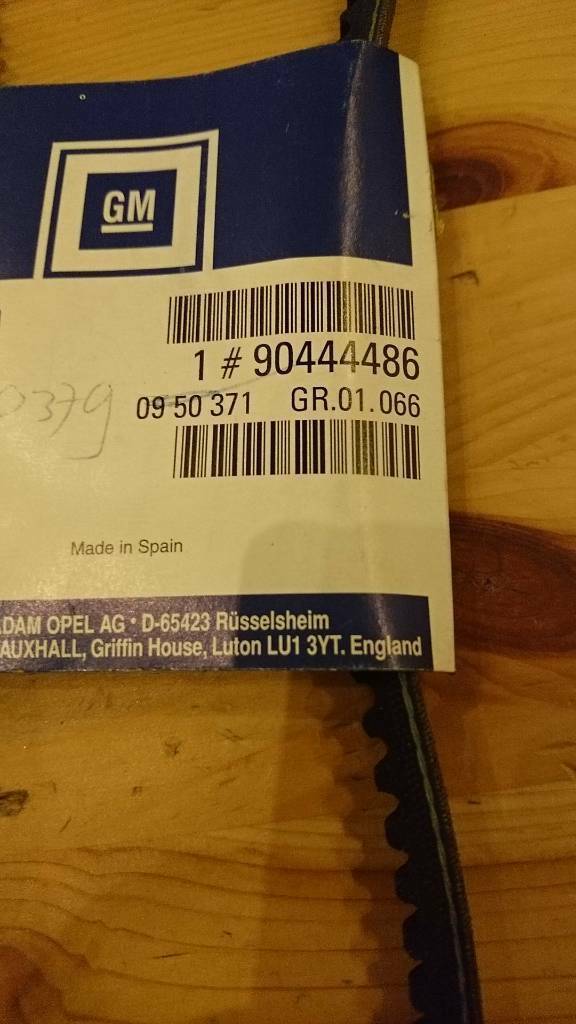 Opel Keilriemen neu original GM