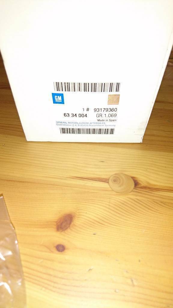 Corsa A Corsa B Kadett E Wasserpumpe NEU original GM