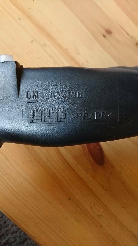 Vectra B Luftfilterkasten Ansaugrohr neu original GM