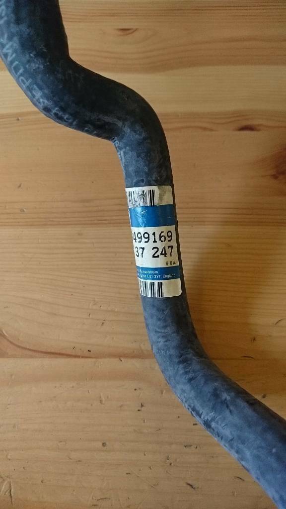 Opel Omega B Kühlwasserschlauch Zusatzwasserpumpe neu original GM