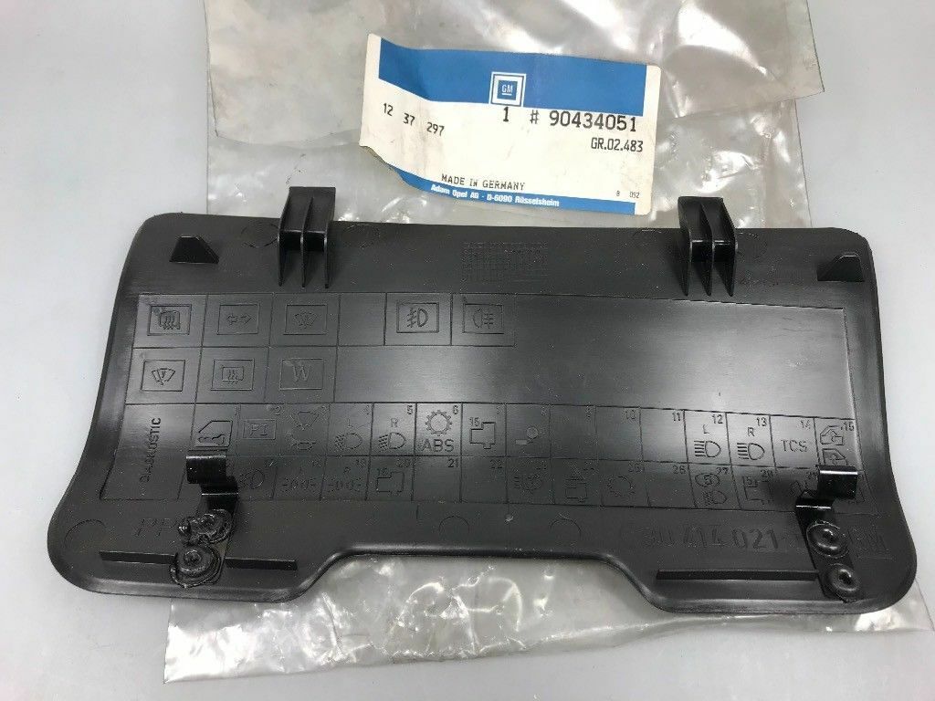Original GM Opel Astra F Abdeckung Sicherungskasten *NEU* 1237297