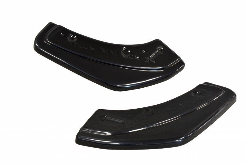 Heck Ansatz Flaps Diffusor für PEUGEOT RCZ Carbon Look