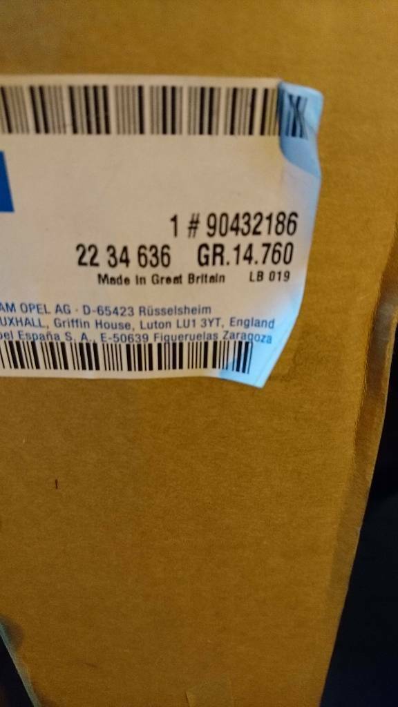 Vectra B Türverkleidung hinten rechts neu original GM