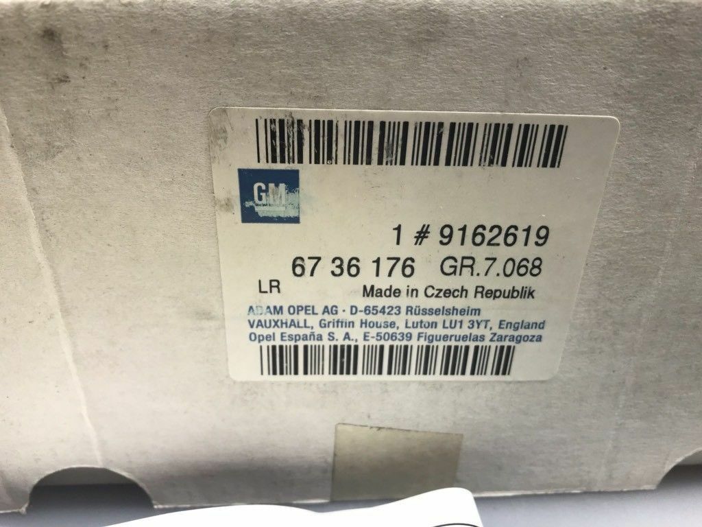 Original GM Opel Astra Zafira E-Satz Anhänger Zugvorrichtung NEU