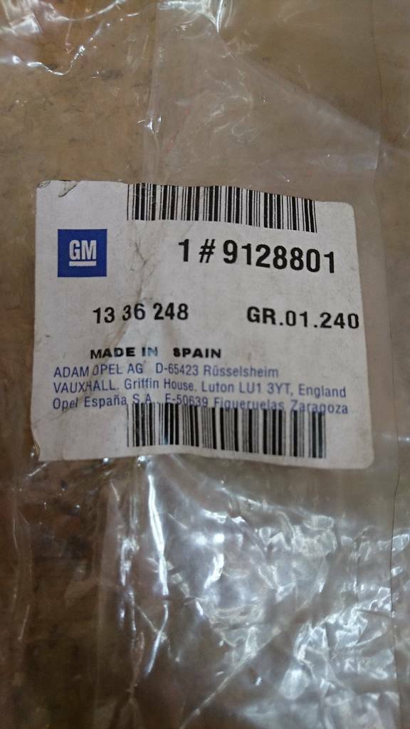 Corsa C Tigra B Kühlwasserschlauch neu original GM