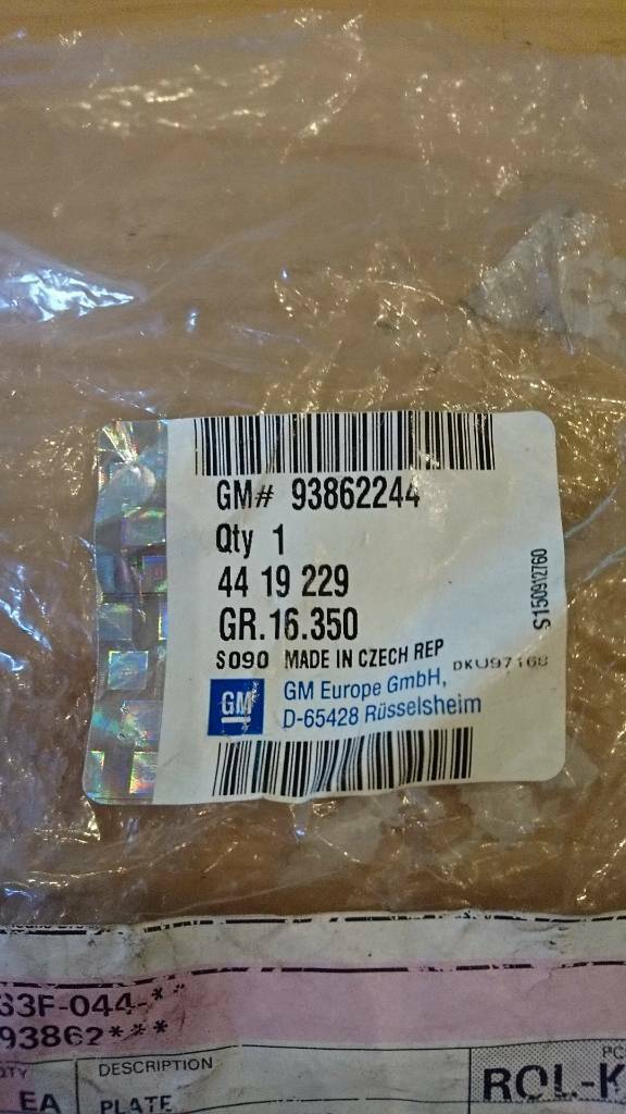 Opel Vivaro Schließteile Schiebetür neu original GM