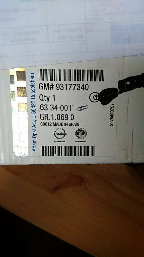 Agila a astra j corsa c corsa d meriva a wasserpumpe neu original