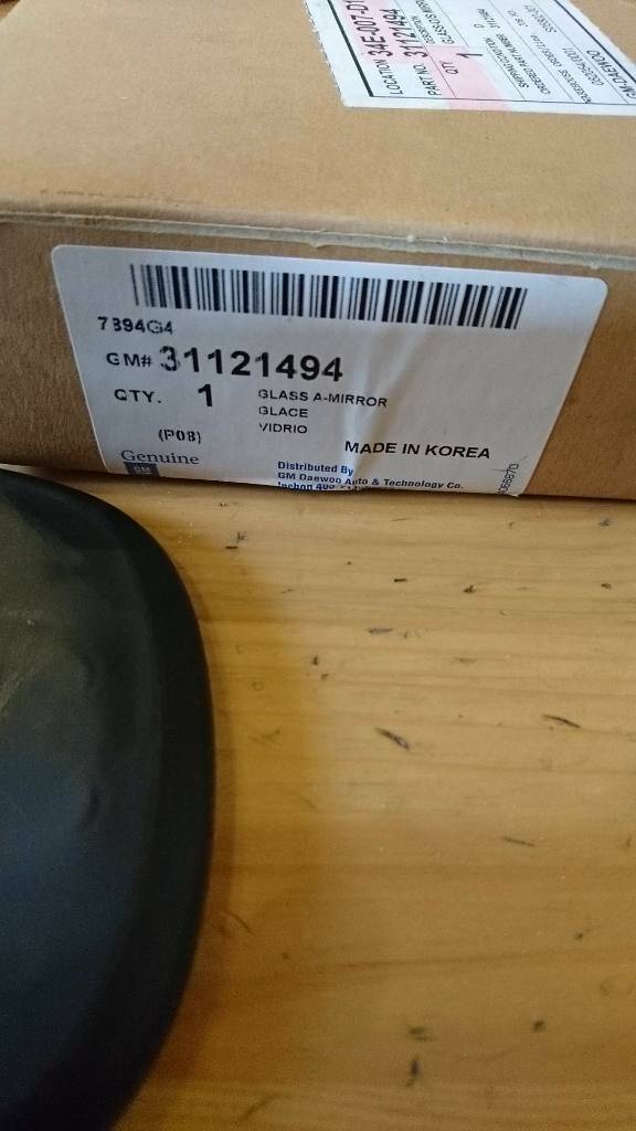 Daewoo Nexia Spiegelglass links neu original GM