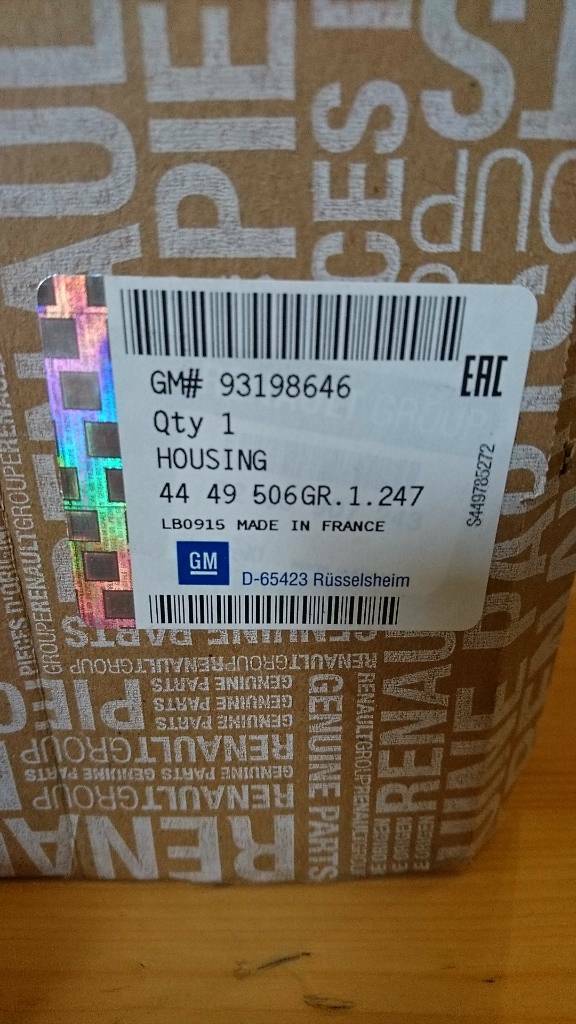 Opel Vivaro Thermostatgehäuse Auslass neu original GM