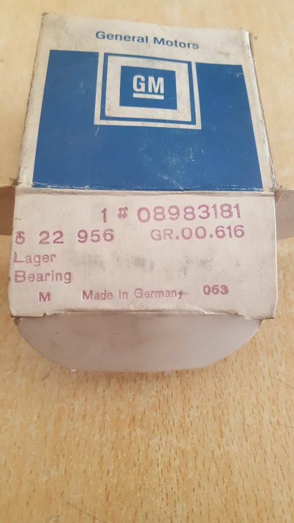 Frontera A Omega A Lagerschalen Neu original GM