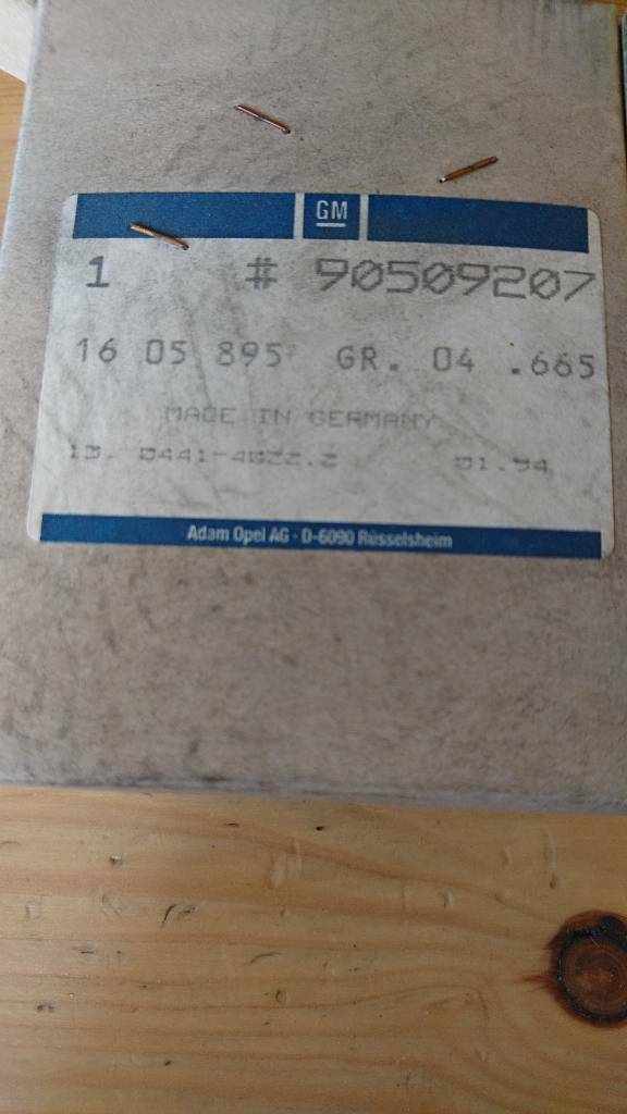 Opel Omega B Bremssattel Dichtungssatz neu original GM