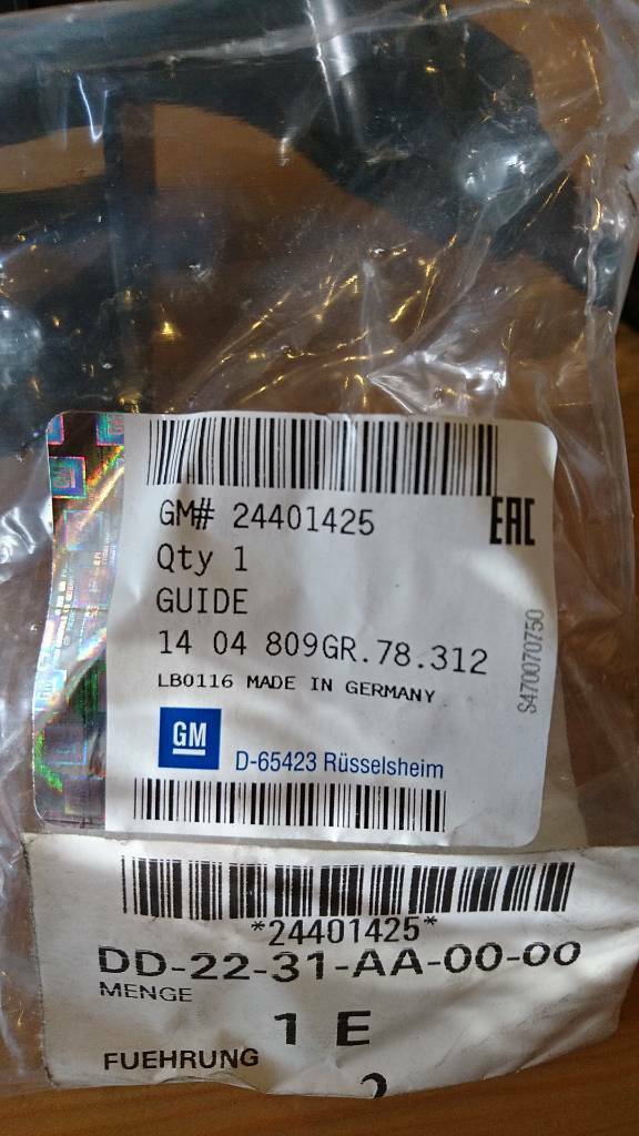 Opel Vectra C Stoßstangenhalter hinten links neu original GM