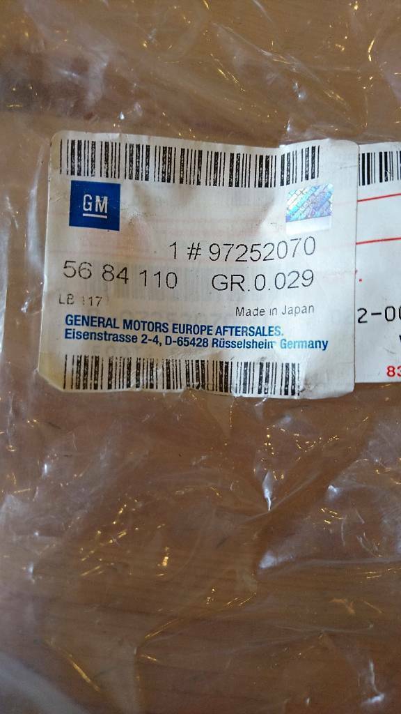 Astra G H Corsa C D Zafira A B Motorhalter NEU original GM