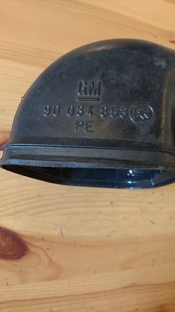 Opel Oldtimer luftführung Lüftungsgitter neu original gm 90034853