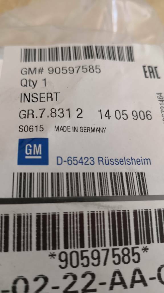 Opel Astra G Stoßfängerverkleidung hinten links Neu Original GM