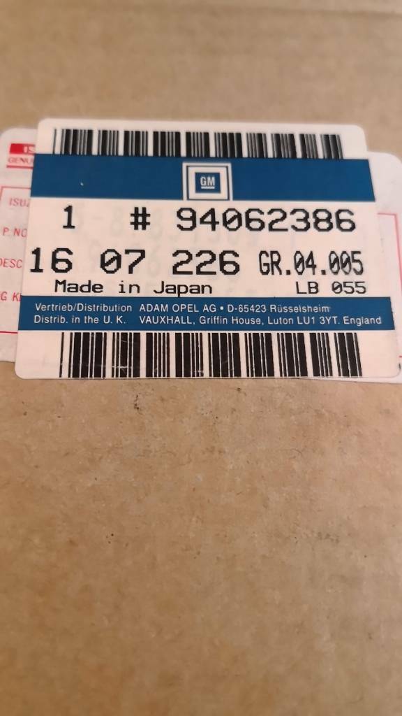 Opel Monterey Dichtungsatz Schaltgetriebe Neu Original GM