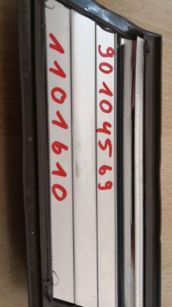 Opel Ascona C Zierleiste Schwarz Vorne Links Neu Original GM