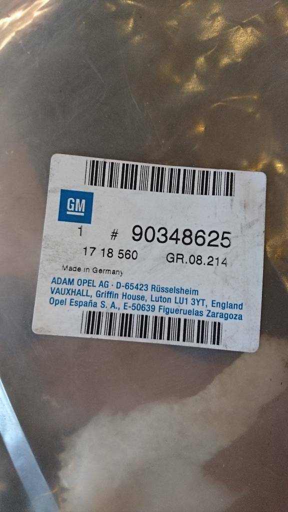 Vectra A Schmutzfänger hinten neu original GM
