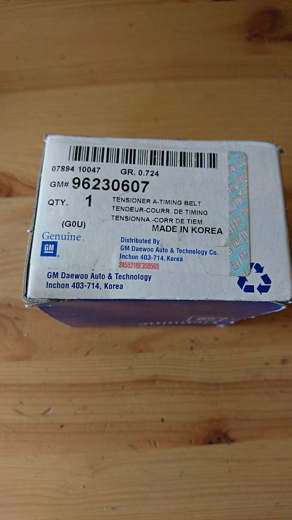 Daewoo Rezzo Spannrolle neu original GM 96230607