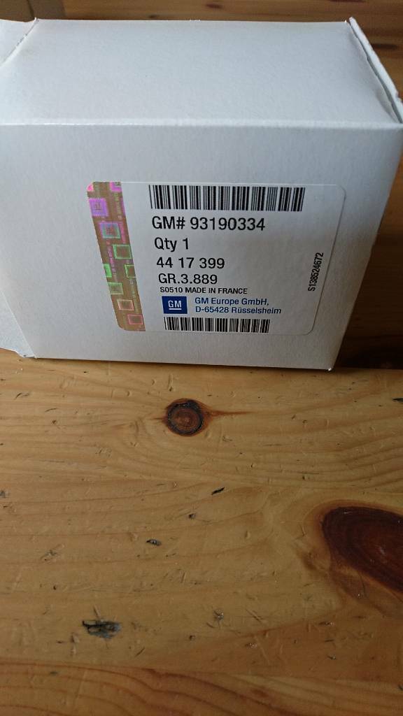 Vivaro Kraftstofffilter Dieselfilter neu original GM
