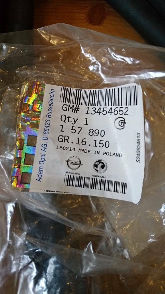 Insignia Türdichtung vorne links neu original GM