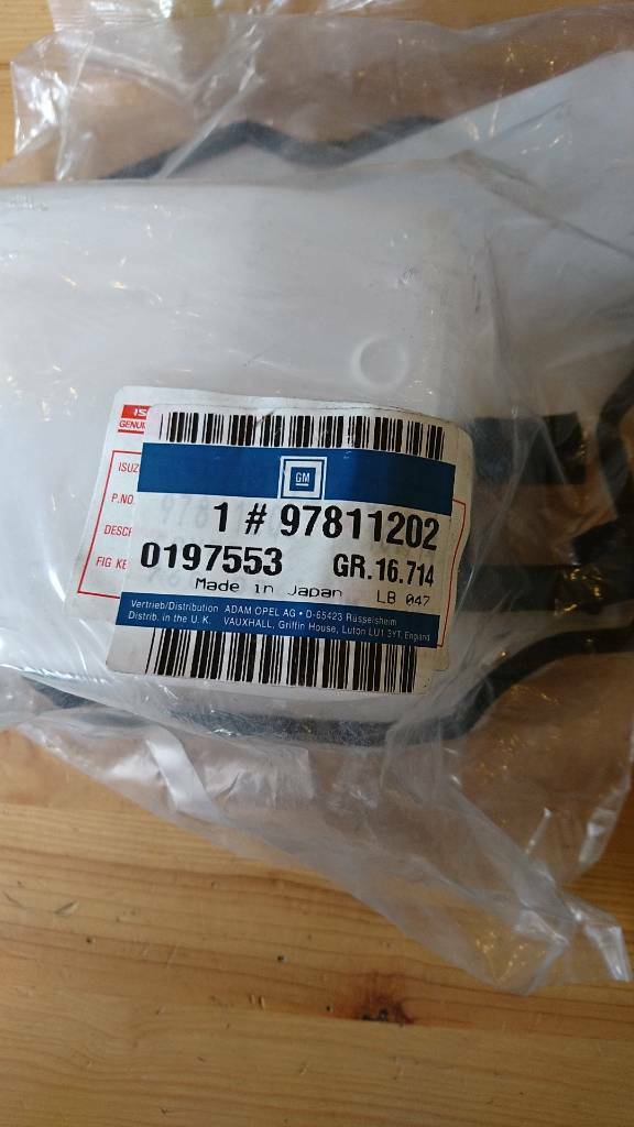 Opel Monterey Gurt Staubschutz links neu original GM